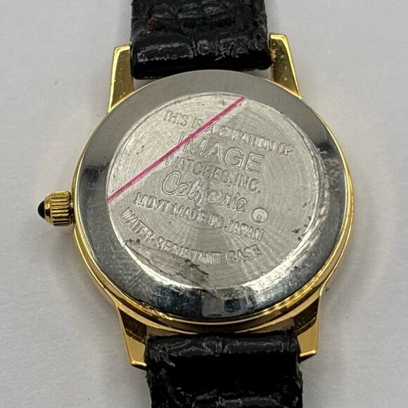 Vintage Black Red Cross Watch - Picture 7 of 7